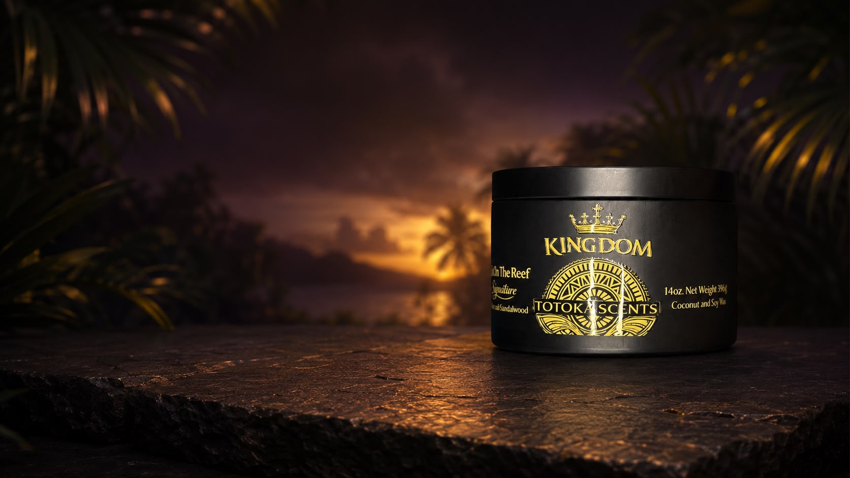 Rain On The Reef | 14oz Scented Candle